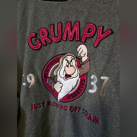 Vintage Disney fleece crew neck- Size large - Picture 4 of 5